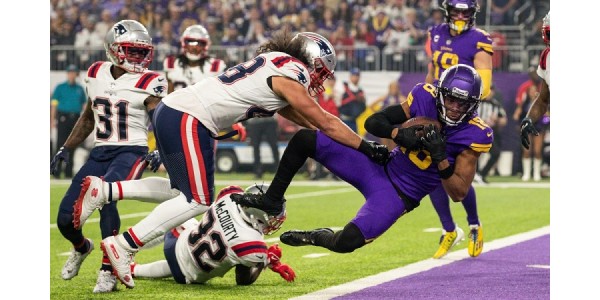 Match de Thanksgiving entre les Patriots de la Nouvelle-Angleterre et les Vikings du Minnesota